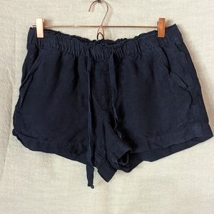 Loft, linen shorts, size medium